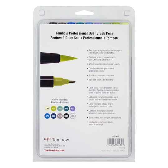 Tombow Landscape Dual Brush Pens